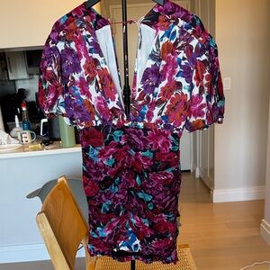 For Love And Lemons Multicolor Backless Dress